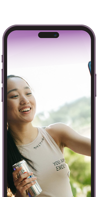 Social Media Marketing on a phone